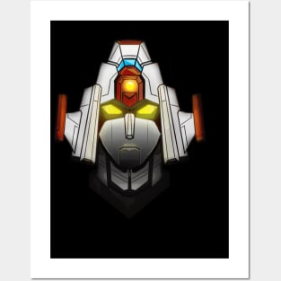 Daimos Mech Bust Posters and Art